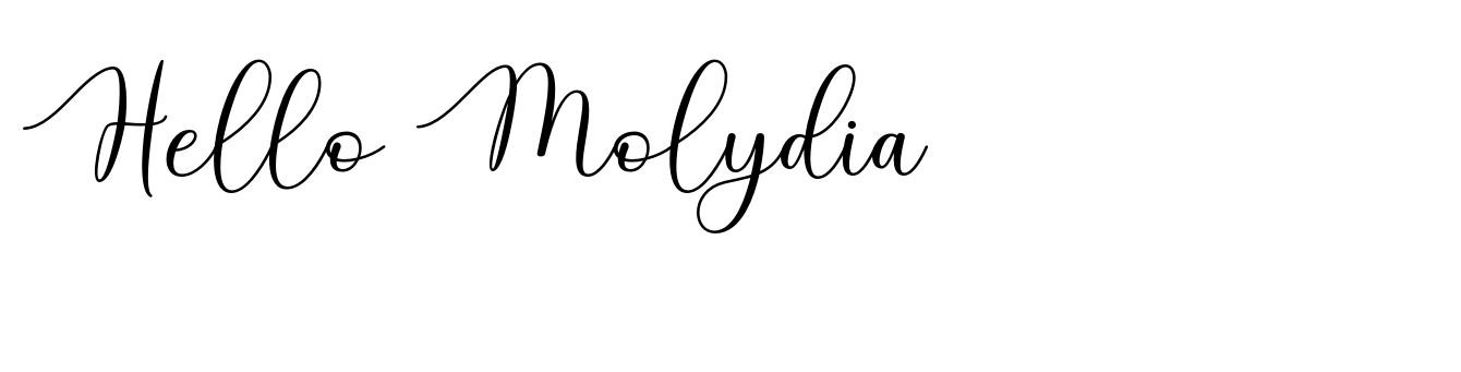 Hello Molydia